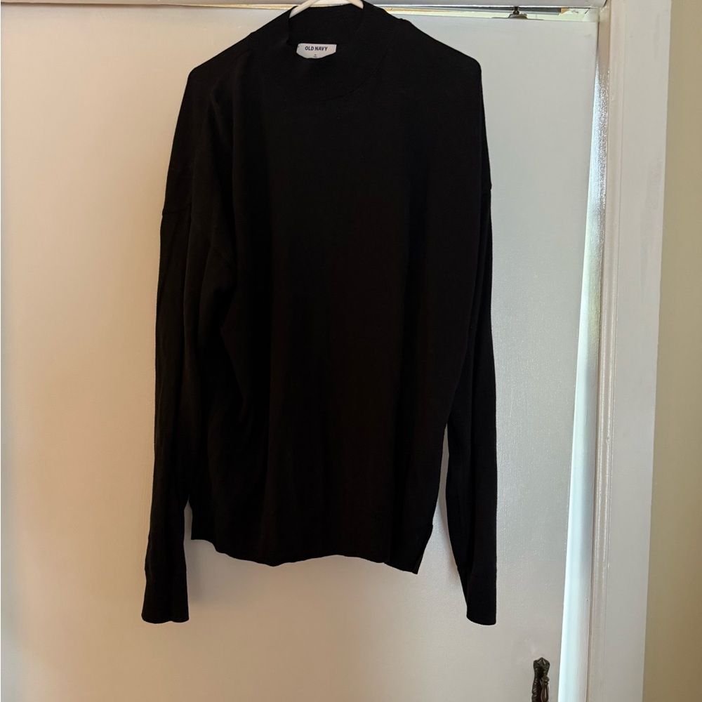 Old Navy Black mock Neck Sweater